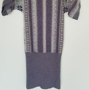 Turtle Neck Purple Frock main image 1